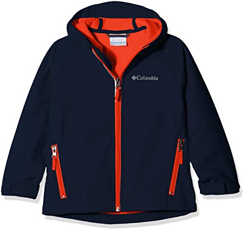 Columbia Giacca Softshell Unisex Bambini, Cascade Ridge, Blu (Collegiate Navy), S