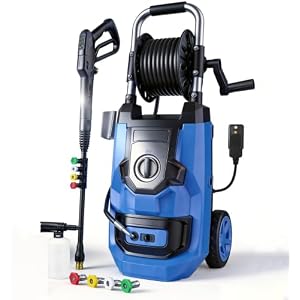 5000 PSI Electirc Pressure Washer, 3 Levels Pressure Adjustable