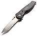 SOG Tanto EDC Knife - Flash II Tanto, Folding Knife, Pocket Knife, w/ Partially Serrated Edge Folding Knife Blade w/ Assisted Opening Tech  (FSAT98-CP)