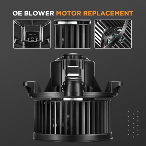 Image of HVAC Blower Motor 75051 Compatible with Transit Heater Blower AC Fan for Transit Custom Transit-150 Transit-250 /350 /350HD PM4063 Blower Motor BK2Z19805A BK2Z19805B