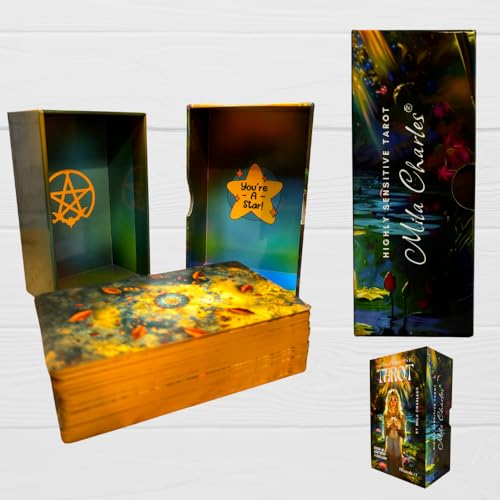 Tarot Heartlight Edición Bilingüe para Personas Sensibles 78 Cartas