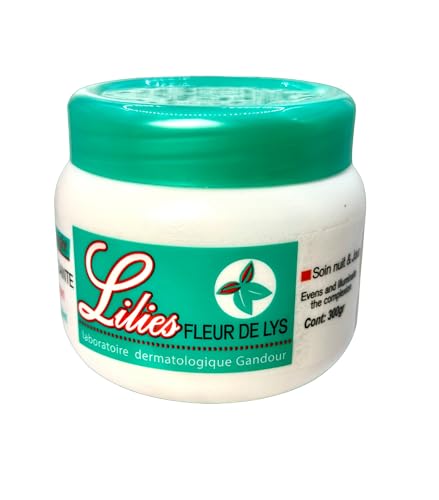 Lilies Flower Extract Moisturizing Cream for Dark Spots & Stretch Marks, 300g