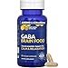 Natural Stacks: GABA Brain Food - Brain Supplement - 30 Day Supply - Maximum GABA Bioavailability Formula - Promotes Relaxation - Sleep Aid Alternative - Can Reduce Stress