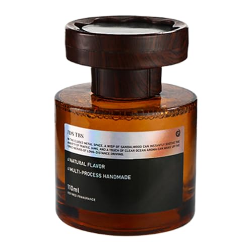 ロングラスト 車載芳香剤 110ml ホワイトティー香り 消臭効果 プラントベースオイル 60日持続 エアベント固定 車/トラック/室内用 安全設計 サイズ:約9x7cm