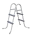 Produktbild BEST.WAY, Schwimmbadtreppe für den Außenbereich, Höhe: 84 cm, Metallstruktur 58430.
