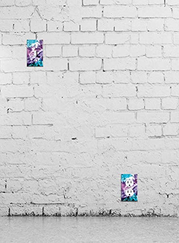 Wirester Duplex Outlet Cover Wall Plate/Switch Plate - Purple Mixed Oil Paint #TOP3