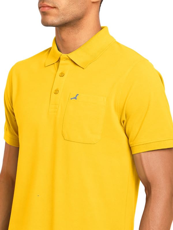 Image of AMERICAN CREW Polo Collar T-Shirt for Men with Pocket