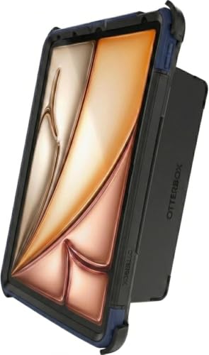 Image of OtterBox Defender Series Case for iPad Air 11-inch (M3) & (M2) - Offtides Blue, Rugged, Durable, Multi-Layer Protection (Single Unit Ships in polybag, Ideal for Business customers)
