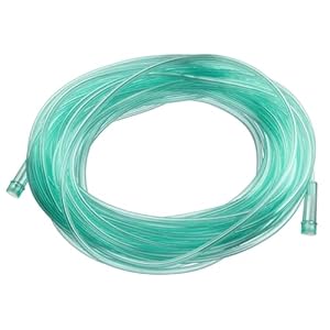 Oxygen Tubing – Premium Green Crush Resistant Oxygen Tubes – Extra Long 50 Foot – Pack of 3 Tubes