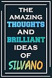 golf course cultus lake  The Amazing Thoughts And Brilliant Ideas Of Silvano: Personalized Name Journal for Silvano  Composition Notebook  Diary  Gradient Color  Glossy Cover  108 Ruled Sheets