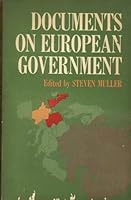 DOCUMENTS ON EUROPEAN GOVERNMENT B009OJQHZA Book Cover