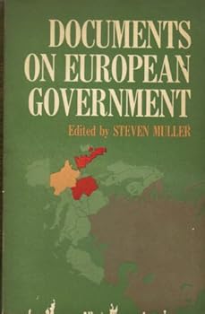 Paperback DOCUMENTS ON EUROPEAN GOVERNMENT Book