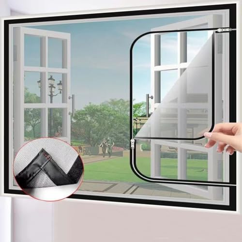 Window Mesh Qatar Bas Chauffant Enfant White PVC Window Frame For Magnetic DIY Window ...