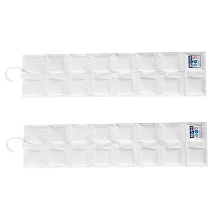 Cabilock Hanging Dehumidifier Bags 2pcs Dehumidifiers for Home Dehumidifiers for Closet Hygroscopic Agent Absorber Bag B-type Silica Indoor Hanging Bag Closet Dehumidifier