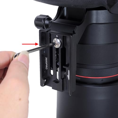 Fixation stable IS-RF135 contre le poids de votre objectif 135 mm 1,8 L - 2
