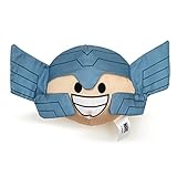 Marvel Comics Dog Toy, Thor Smiling Face Round Pet Toy, Plush