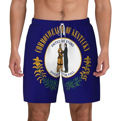 Short de bain respirant homme drapeau Kentucky pour un séchage rapide