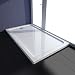 Produktbild Tidyard Duschwanne Duschtasse 70x120 cm Brausewanne Brausetasse Duschbecken Dusche Wanne Bad Badezimmer Rechteckiger ABS-Duschwannenboden Weiß