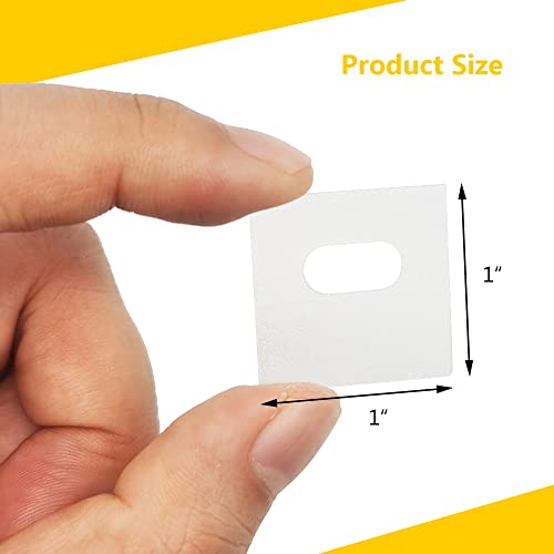 Alamic Vertical Blind Repair Tabs 30 Sets Vertical Blind Repair Parts Vertical Blinds Replacement Parts Instead Of Buying Vertical Blinds Replacement Slats - 60 Pack #TOP1