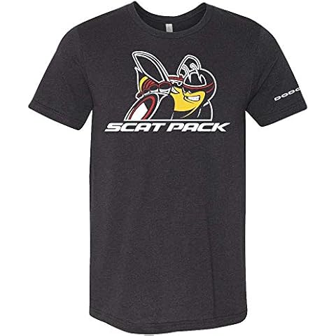 Dodge Scat Pack T-Shirt, Black Licensed and Authentic (Large) Cover