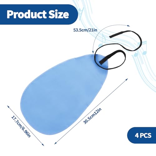 image for OXDFK 4 PCS Clarinet Cleaning Kit, Clarinet Cleaning Cloth, Cleaning C