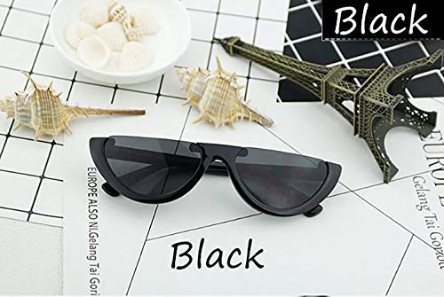 Classic Semi-rimless Hip Hop Sunglasses for Women Half Frame2