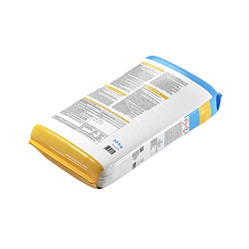 Knauf Flexkleber eXtra, 20 kg, 90% staubreduzierter Dünnbettmörtel für sauberes Arbeiten, extra stark, extra ergiebig, hochflexibel, ideal für großformatige Fliesen