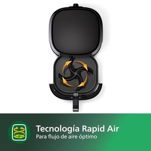 Airfryer Philips Série 5000 1.2Kg Airfryer 14 en 1 Connecté en Wifi 90 % de graisse en moins grâce à la technologie Rapid Air Digitale Application de recette HD928090 - vue 6