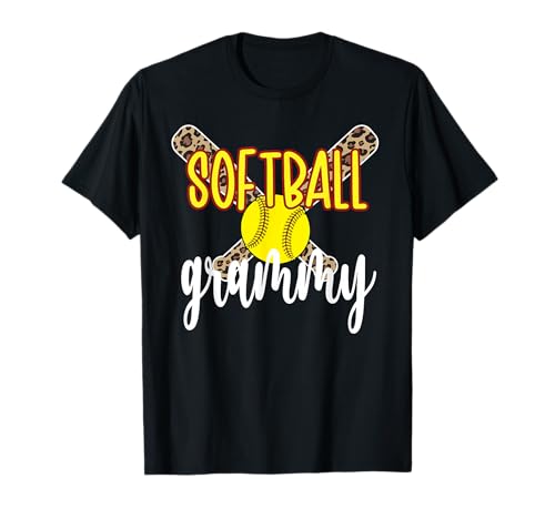 Softball Grammy Grandma Softball Player Grammy T-Shirt