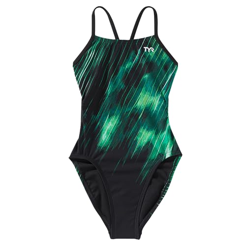 Maillot de bain une pièce fille TYR Cycloid pour l'entraînement en club
