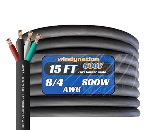 WindyNation 8 AWG SOOW Cord