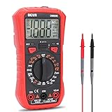 ★ Zubehör: Verschiedene Messleitungen einschließlich Messleitungen, Banana Plug to Alligator Clip Messleitungen im Lieferumfang, Geeignet für alle Gebiete