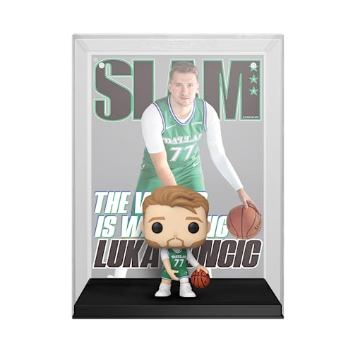 Funko Pop! NBA Cover: Slam, Luka Doncic, Collectable Vinyl Figure, Gift Idea, Official Merchandise, Toys for Kids & Adults