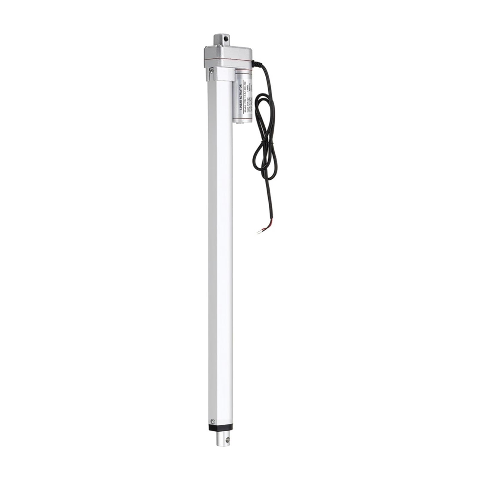 Actuador lineal eléctrico de 24V con carrera de 500mm y fuerza de 1000N