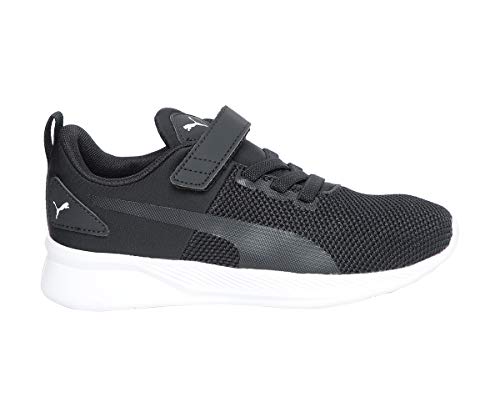 PUMA PUMA Unisex Kids’ Low-Top Trainers, Black Black White 01, 32