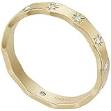 Ausführung: Poliert FOSSIL Ring Für Frauen Sadie, Breite: 3.8mm Gold-Edelstahl-Ring, JF04383710