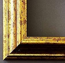 Artecentro Golden Picture Frame - Gold/Colour with or without Wooden Mount - Various Sizes (Gold, 40 x 50)
