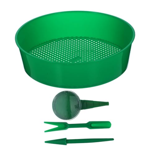 ifundom Setaccio Per Terreno in Plastica Pp Setaccio Da Giardinaggio Per Filtrare e Pietre Strumento Per Setacciare e Ghiaia Per Giardinieri e Attività Setacciatura