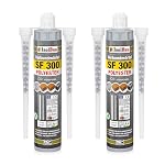 Isolbau – Isolbau SF 300 Injektionsmörtel 2 x 300 ml Montagemörtel, 4x