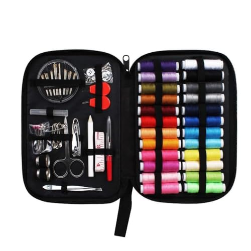Kit de couture JFDBGU boîte de rangement compacte pour réparations express à la maison - 2