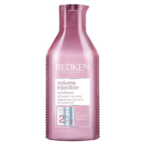 REDKEN | Volume Injection, Conditioner, For Flat/Fine Hair, Adds Lift & Volume, 300 ml