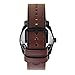 Fossil Machine Uhr für Herren, Quarzwerk mit Edelstahl- oder Lederarmband, Hellbraun, 42MM