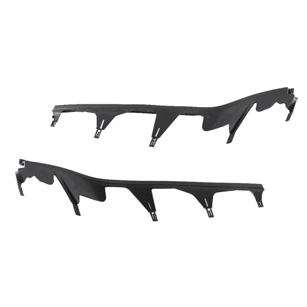 Coppia di strisce di copertura per fari superiori sinistro e destro, ricambio per BMW Serie 3 E46 98-01 (4 porte)