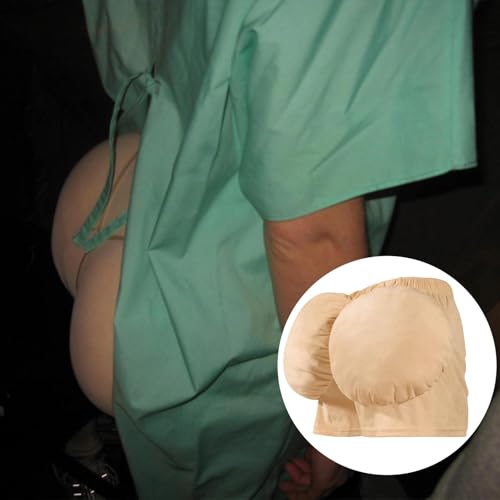 BlissfulTie Fake Butt Costume – Funny Big Butt Cheeks for Halloween, Unisex Old Lady & Granny Costume Accessories, Fake Booty Dress Up Prop for Men and Women Parties by BlissfulTie - Image 4