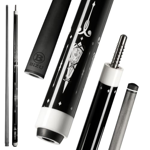 Taco de billar profesional carbono 58 pulgadas punta 12.5 mm miniatura 1