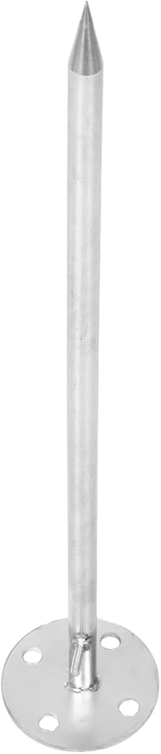 VICASKY Stainless Steel Roof Protection for Homes Schools and Hospitals Easy User Friendly Installation Durable Outdoor Electrical Rod for Grounding Safety