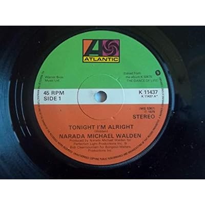TONIGHT I'M ALRIGHT 7 INCH (7" VINYL 45) UK ATLANTIC 1979