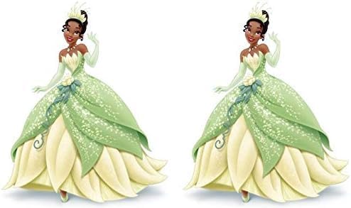 Princess Tiana and Frog - for Light-Colored Materials - x2 Iron On Heat Transfers 5 x 6