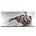 Produktbild Casablanca 3D Bild XXL - Train - Zug - Lokomotive - Dampf Lok - mit Aluminium 180 x 80cm