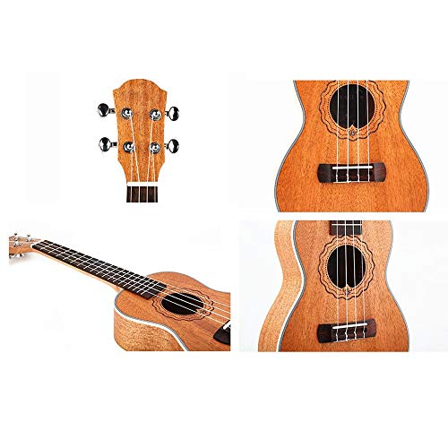 Ukulele 23 Pouces Concert Traditionnel Ukulele en Bois d’acajou Uke Hawaii Enfants Petite Guitare avec Sac Gig for Les… - Les Beatles, Paul McCartney, John Lennon, RIngo Starr, George Harrison Ukulele 23 Pouces Concert Traditionnel Ukulele en Bois d'acajou Uke Hawaii Enfants Petite Guitare avec Sac Gig for Les… – Image 4